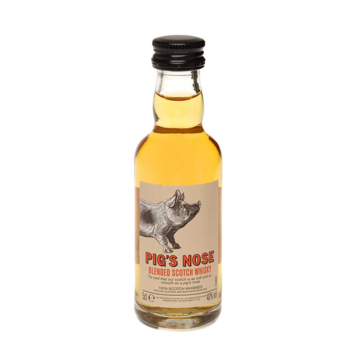 Pig's Nose Scotch Whisky Miniature 5cl Bottle - Click Image to Close